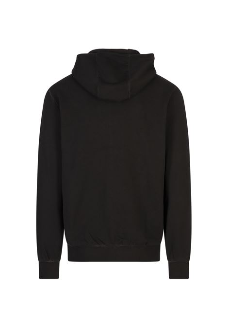Felpa Zip-Up Nera Con Logo e Cappuccio PHILIPP PLEIN | PAECMJB3685PTE003N02
